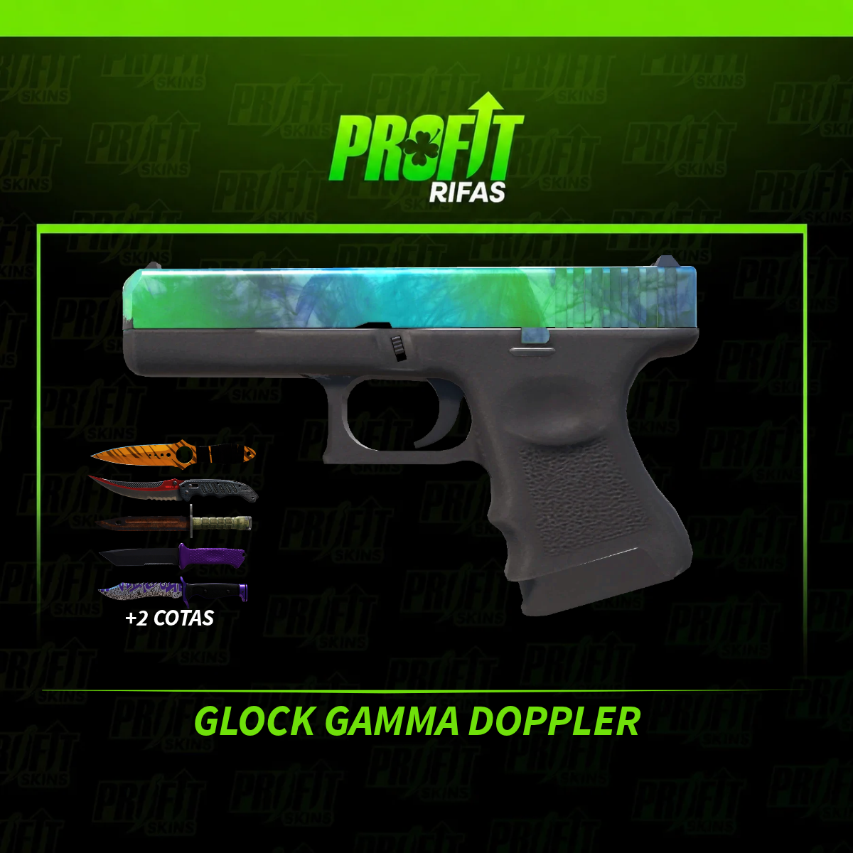 GLOCK-18 | GAMMA DOPPLER + SAT FACAS